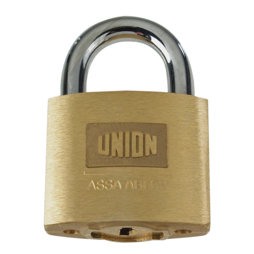 UNION C-Series 1K42 AVA Brass Open Shackle Padlock - KD Boxed