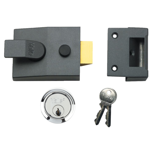 YALE 84 & 88 Non-Deadlocking Nightlatch - 60mm DMG with SC Cylinder Boxed (88)