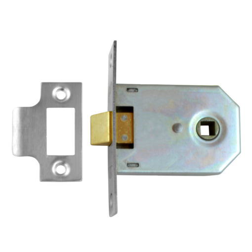 UNION 2642 Mortice Latch - 75mm CP Bagged