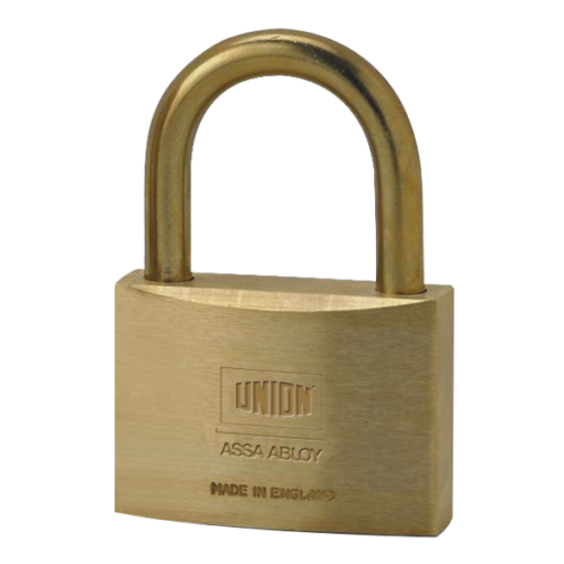 UNION 3102 Brass Open Shackle Padlock - 50mm KD Boxed