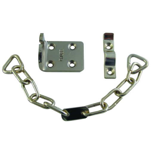 YALE WS6 Door Chain - Brass Visi