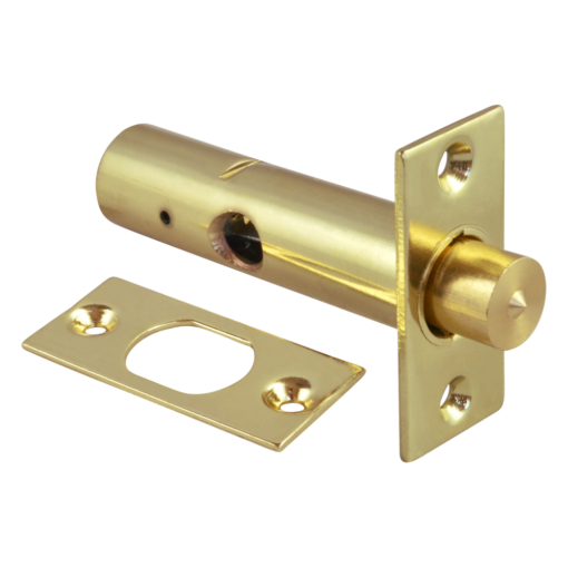 ERA 838 Door Security Bolt - Key - 60mm PB Single Visi