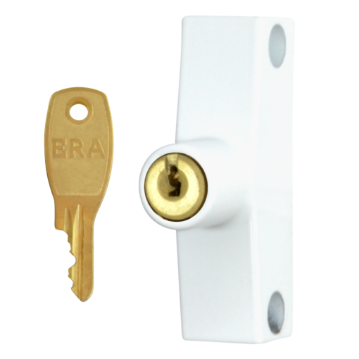 ERA 801 & 802 Automatic Window Snap Lock - WH Cut Key 1 Lock + 1 Key Visi & KA To D218