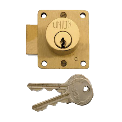 UNION 4110 Cylinder Straight Cupboard Lock - 50mm PL KD Bagged