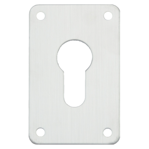 ASEC Screw On 45mm x 70mm Euro Escutcheon - SC