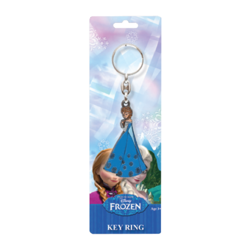 ASEC Frozen Licenced Key Rings - Queen Elsa - Pack of 6