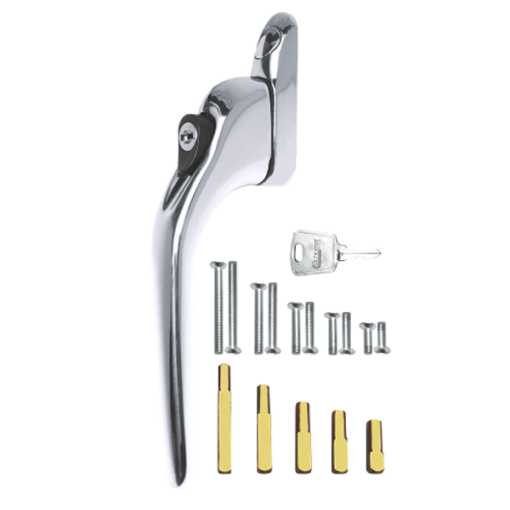 ASEC Multi-Spindle Espag Handle Repair Kit - Polished Chrome