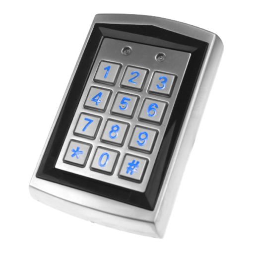 ASEC Proximity Reader & Keypad - Silver