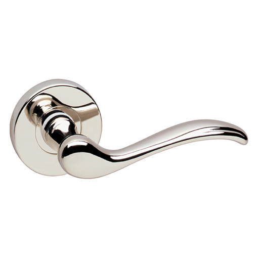 ASEC URBAN Washington Lever on Round Rose Door Furniture - Polished Nickel (Visi)