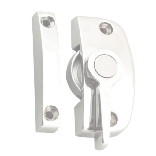 ASEC Window Pivot Lock - White Non-Locking With 8.5mm Keep