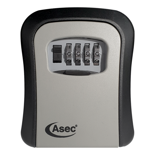 ASEC 4 Wheel Combination Key Safe - Visi