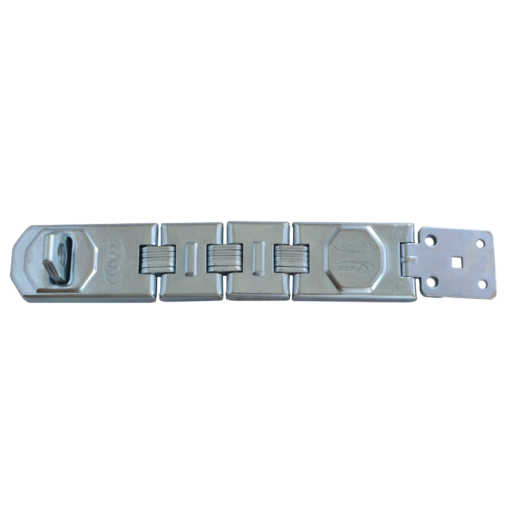 ASEC Galvanised Multi Link Concealed Fixing Hasp & Staple - 230mm GALV