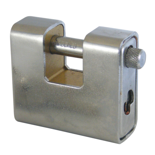 ASEC Steel Sliding Shackle Padlock - 60mm KD Visi