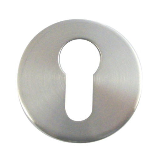 ASEC Stainless Steel Escutcheon - 10mm SS Euro