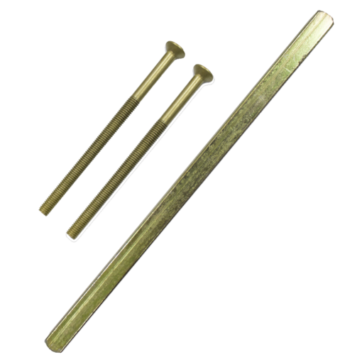 CHAMELEON Spindle And Screw Fixing Kit - Polished Brass