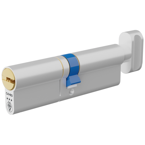 CAVEO TS007 3* Key & Turn Euro Dimple Cylinder - 100mm 50(Ext)/50 (45/10/45T) KD