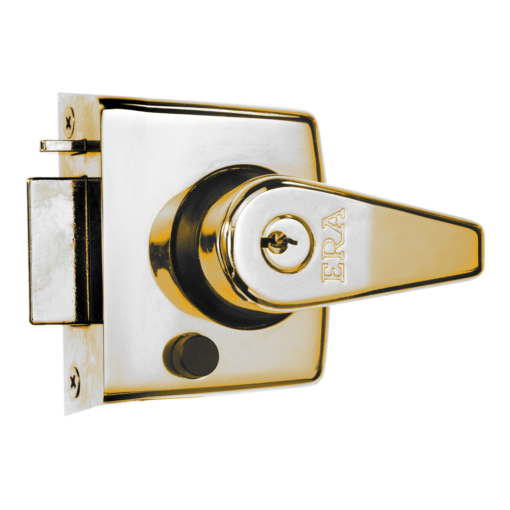 ERA 183 & 193 Deadlocking Nightlatch - 40mm PB With Brass Cylinder Boxed