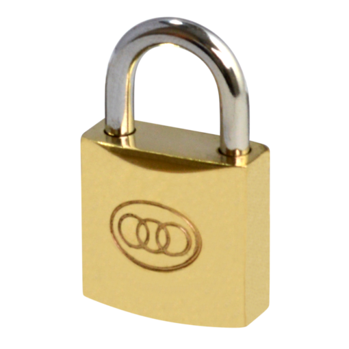 Tricircle 26 Series Brass Open Shackle Padlocks - 20mm KD Boxed