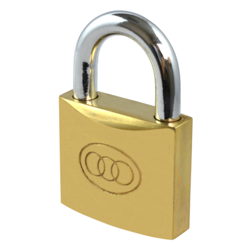 Tricircle 26 Series Brass Open Shackle Padlocks - 50mm KD Boxed