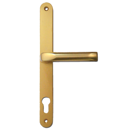 HOPPE London UPVC Lever / Moveable Pad Door Furniture 76G/3831N/113 - 92mm/62mm Centres Gold