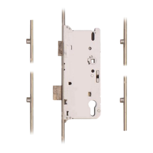 FUHR Lever Operated Latch & Deadbolt - 4 Roller - 45/92