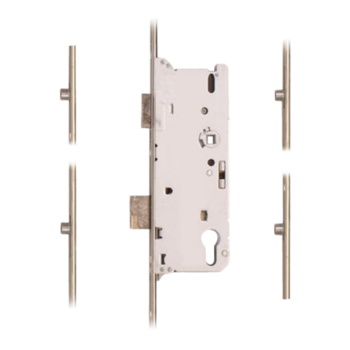 FUHR Lever Operated Latch & Deadbolt - 4 Roller - 35/92