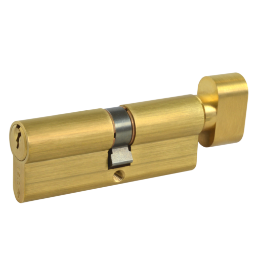 CISA C2000 Euro Key & Turn Cylinder - 85mm 45/T40 (40/10/T35) KD PB