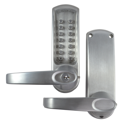 CODELOCKS CL610 Series Digital Lock With Tubular Latch - CL615 With Passage Set