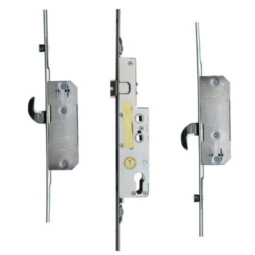 AVOCET Lever Operated Latch & Deadbolt Twin Spindle - 2 Hook 2 Roller - 35/92-62