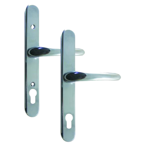 YALE UPVC Lever Door Furniture - Retro - 92mm Centres PC Visi