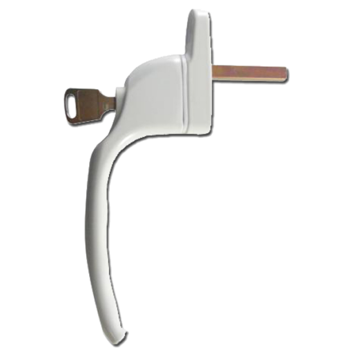 YALE UPVC Espag Handle Inline - WH