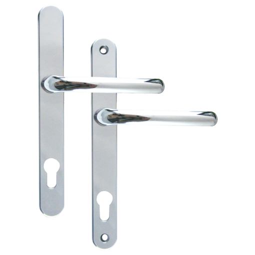 FAB & FIX Balmoral 92PZ Lever/Lever UPVC Furniture - Chrome