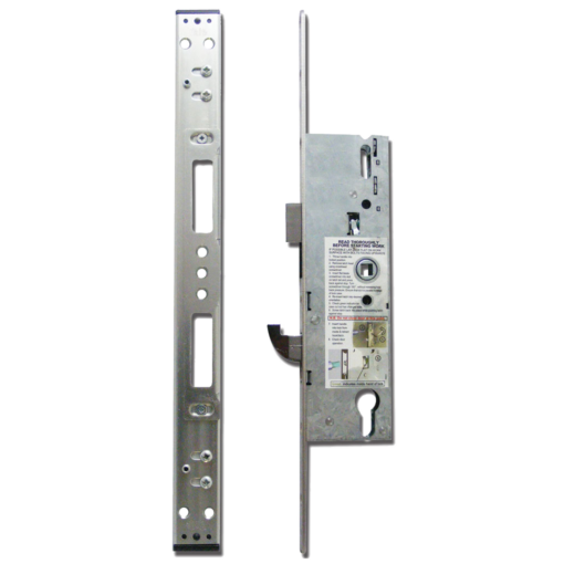 YALE Doormaster Lever Operated Latch & Hookbolt 16mm Split Spindle Overnight Lock - 45/92 - 16mm Strip