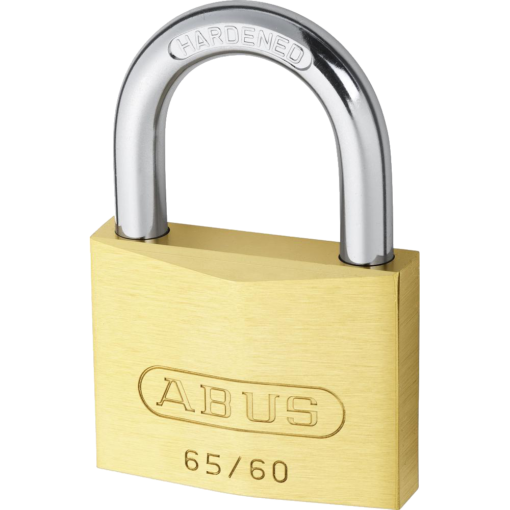 ABUS 65 Series Brass Open Shackle Padlock - 60mm KD 65/60 Visi