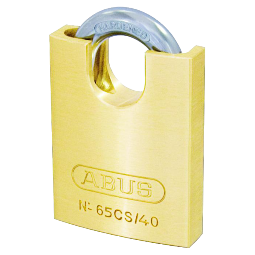 ABUS 65 Series Brass Closed Shackle Padlock - 40mm KD 65CS/40 Visi