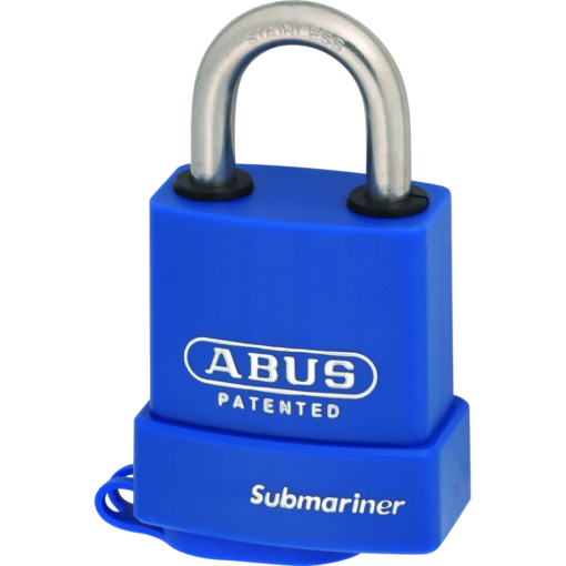 ABUS 83WPIB Series Marine Brass Open Stainless Steel Shackle Padlock - 56.5mm KD 83WPIB/53 Visi