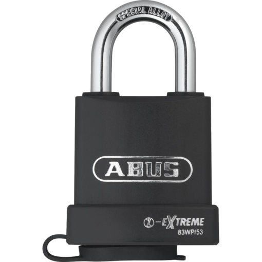 ABUS 83WP Series Weatherproof Steel Open Shackle Padlock - 56.5mm KD 83WP/53 Visi