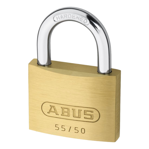 ABUS 55 Series Brass Open Shackle Padlock - 48mm KD 55/50 Visi