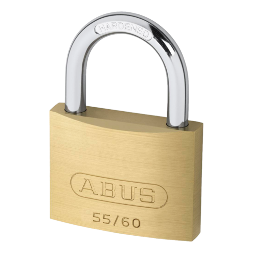 ABUS 55 Series Brass Open Shackle Padlock - 58mm KD 55/60 Visi