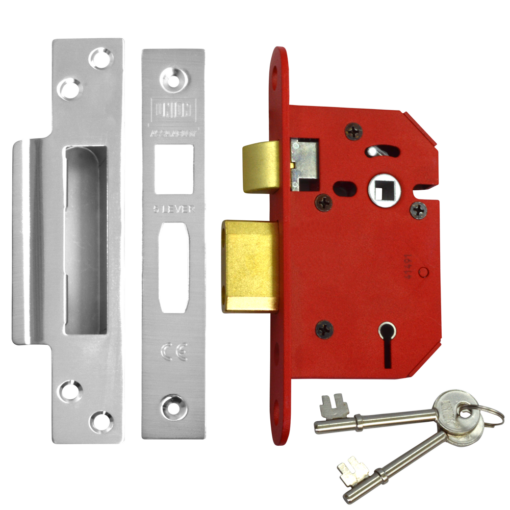 UNION J2205 StrongBOLT 5 Lever Sashlock - 64mm SS KD Boxed