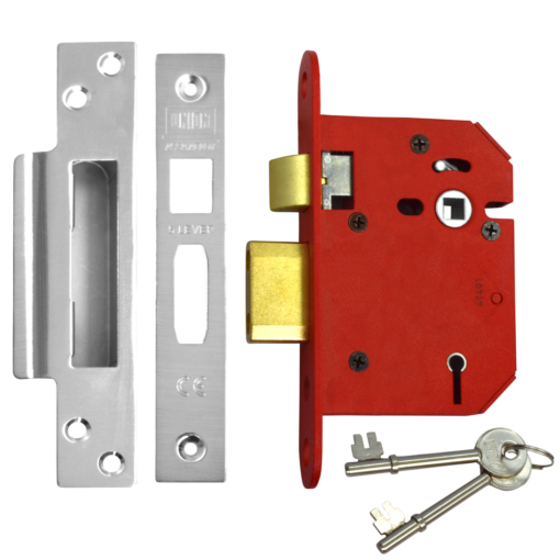 UNION J2205 StrongBOLT 5 Lever Sashlock - 75mm SS KD Boxed