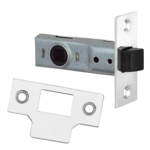 UNION J2600 Essential Tubular Latch - 64mm ZP Visi