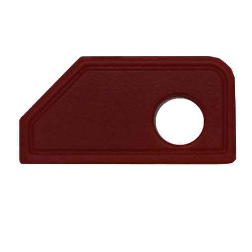 EVVA EPS Coloured Key Caps Small - Red