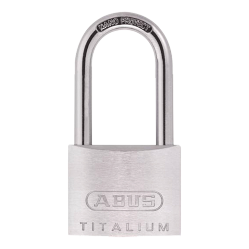 ABUS Titalium 64TI Series Long Shackle Padlock - 40mm KD 40mm Shackle 64TI/40HB40 Visi