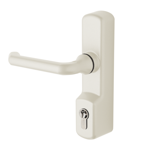 EXIDOR 525 Euro Lever Operated UPVC Door Exit Device - 525 LECWH - White