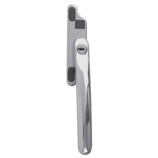 Winlock Odyssey Offset 48mm Tongue Drive Window Handle - Satin Chrome