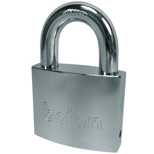 BATON LOCK 6020 Series Open Shackle Brass Padlock With Disc Mechanism - 55mm KD