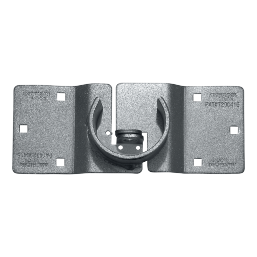 MASTER LOCK - American Lock A802 High Security Hasp for Hidden Shackle Padlocks - A802 - Rear Doors Offset