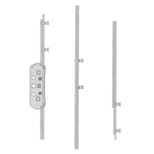 MACO GR RAIL Reach 185 Espag Rod 20mm - 1000mm - GR5 - 206829