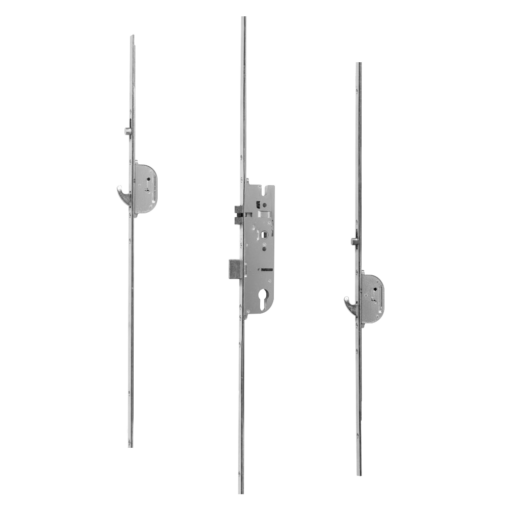 MACO Lever Operated Latch & Deadbolt Single Spindle - 2 Hook 2 Roller - 35/92